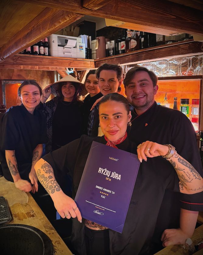 Paskelbtas geriausiai vertinamų Lietuvos restoranų TOP 20: „Tablein Diners’ Awards“ triumfavo meksikos virtuvė