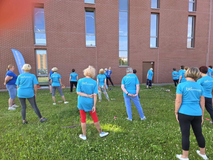 Klaipėdoje – senjorų mankštos, kurios ne tik stiprina kūną, bet ir matuoja realius sveikatos pokyčius