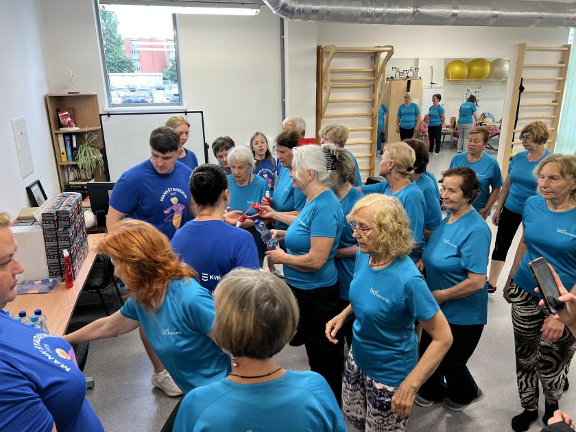 Klaipėdoje – senjorų mankštos, kurios ne tik stiprina kūną, bet ir matuoja realius sveikatos pokyčius