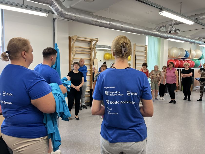 Klaipėdoje – senjorų mankštos, kurios ne tik stiprina kūną, bet ir matuoja realius sveikatos pokyčius