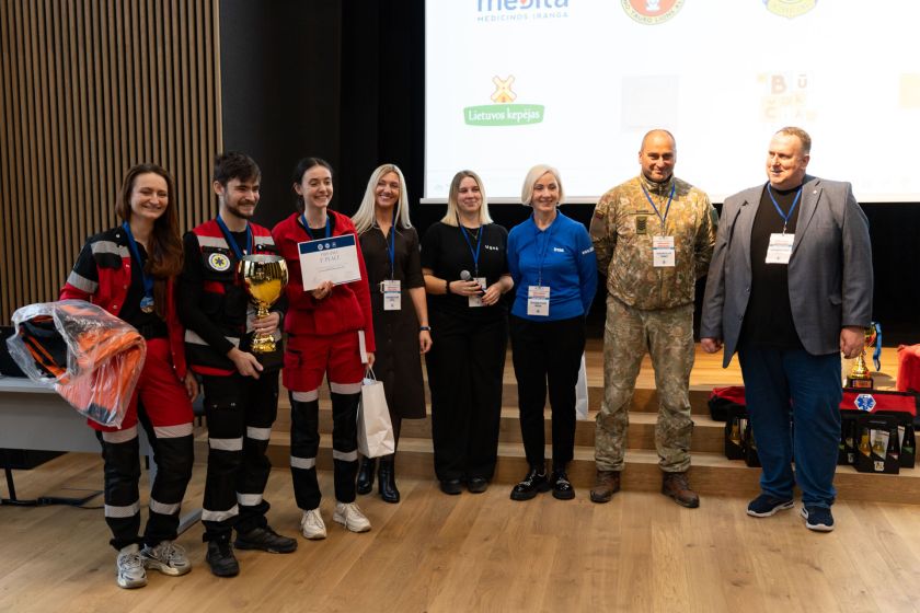 Kaune vyko Tarptautinės aukštųjų ir profesinių mokyklų pirmosios pagalbos varžybos