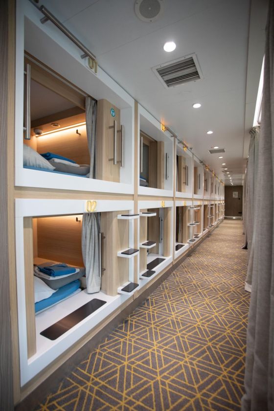 Baltijos jūroje – nauja kelionių patirtis: lietuviai pirmieji gali apsistoti kapsulių viešbutyje