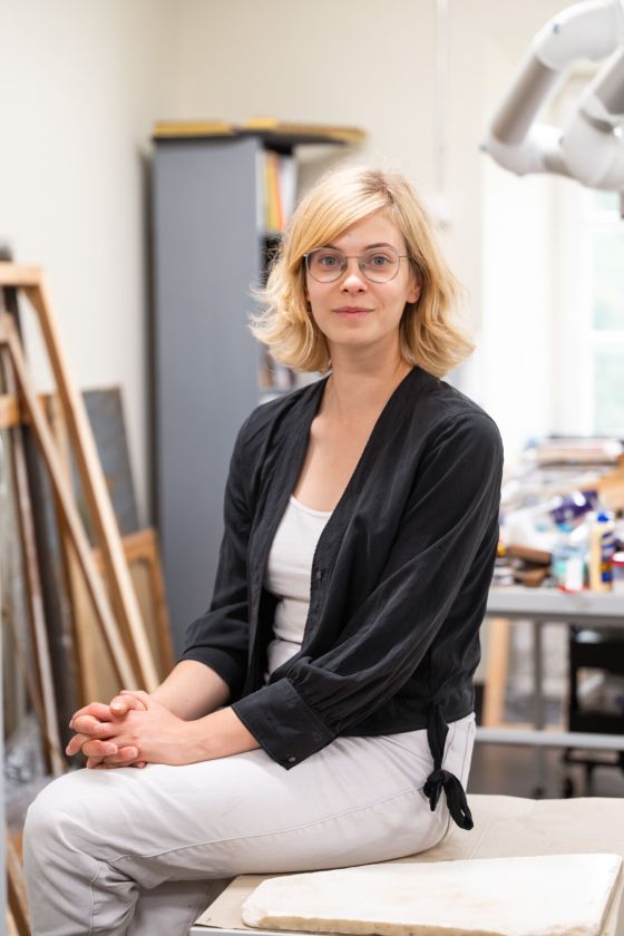 „Migruojantis muziejus“ Juodkrantėje: pasakojimai apie kūrinių trapumą