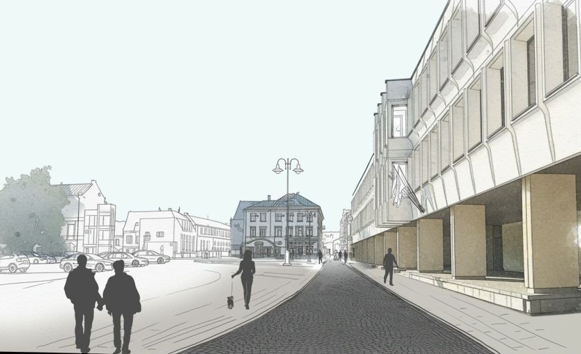 Kelios Vilniaus senamiesčio gatvės  bus kapitaliai remontuojamos, gyventojams pristatyti laukiantys pokyčiai