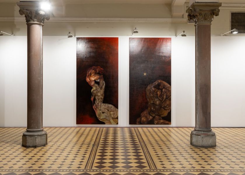 Baltijos menininkų dialogas plinta – jaunųjų tapytojų paroda pirmą kartą atidaryta Rygoje