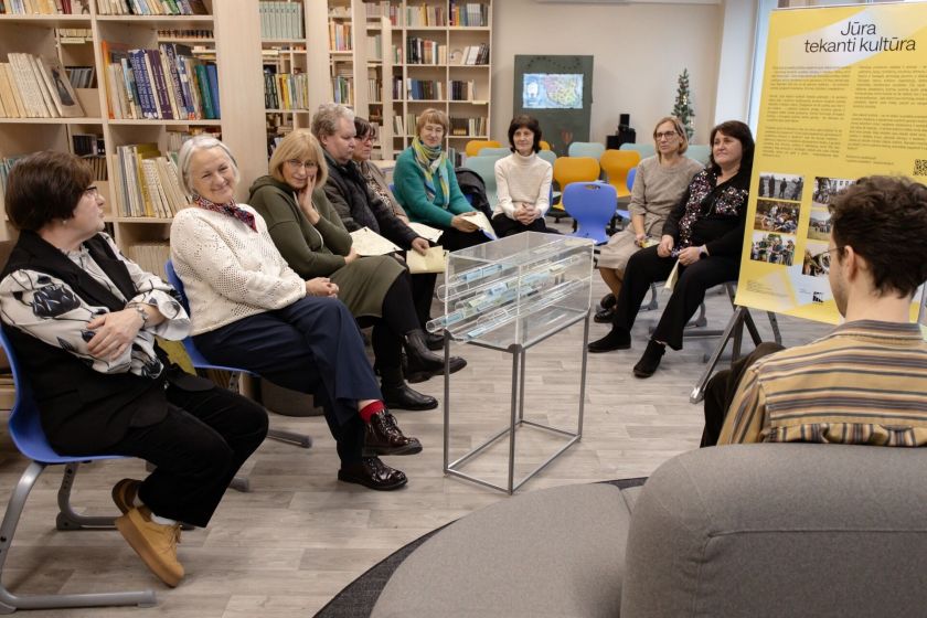 Jūra tekanti kultūra: paroda, kuri keliauja upe