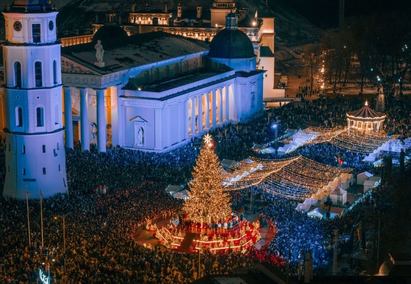 Nuo „BBC“ iki „National Geographic“: kalėdinis Vilnius nuskambėjo tarp ryškiausių šventinių krypčių Europoje